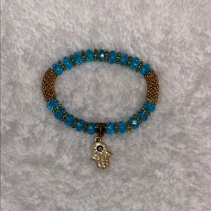 Bracelet with Hamsa Charm